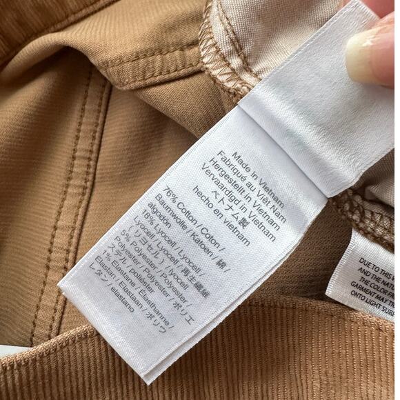 NWT J Crew Golden Brandy Vintage Slim Straight Corduroy Pants 32 / 12 - Picture 11 of 16